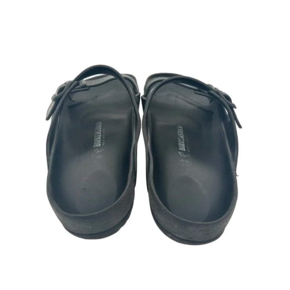 Birkenstock Arizona EVA Sandals Men's Size 46 US 13 Black Double Strap Slides